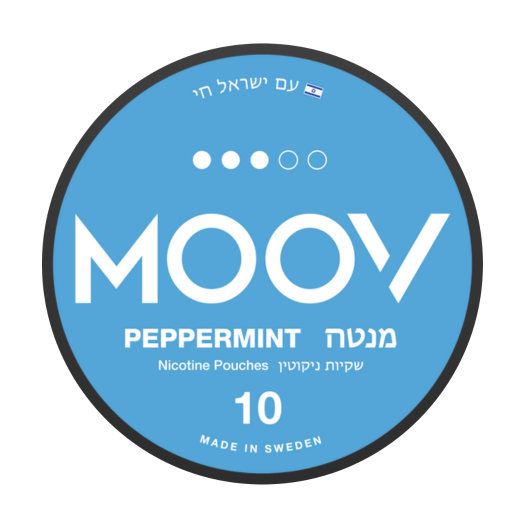 שקיקי ניקוטין moov נענע 10mg