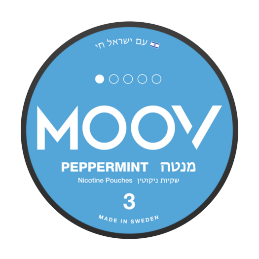 שקיקי ניקוטין moov נענע 3mg