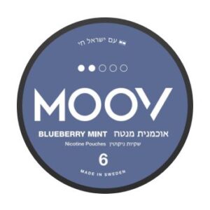Moov אוכמניות מנטה 6mg
