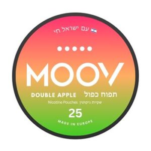 שקיות ניקוטין Moov Double Apple 25mg